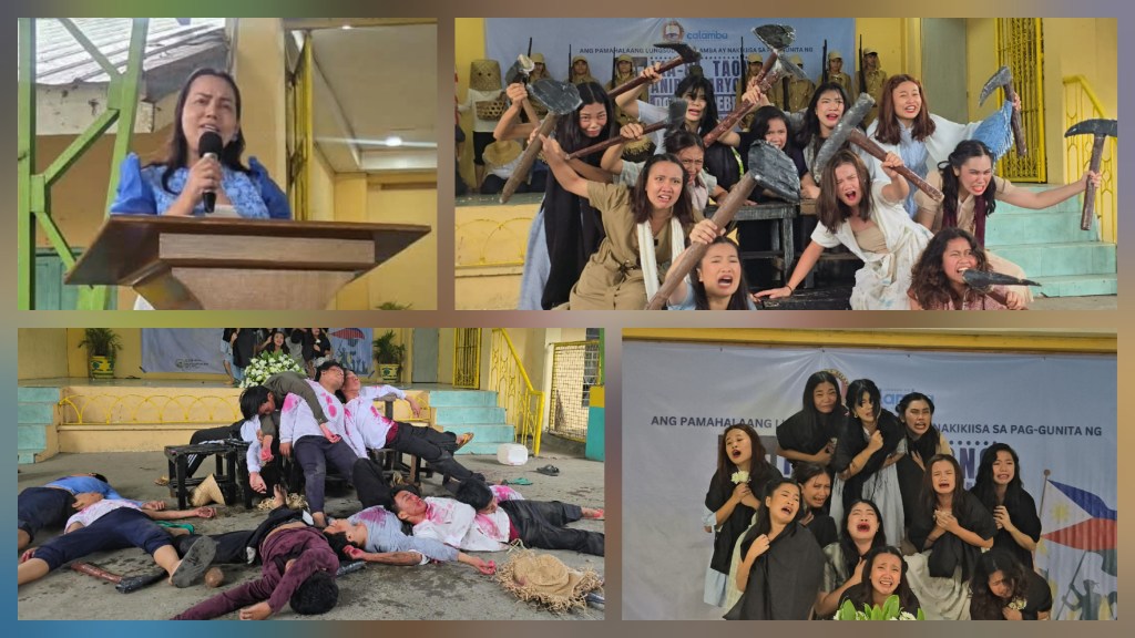 Nancy Dimaranan Represents Mayor Ross Rizal at Doce de Pebrero Rites in Calamba, Honors 1945&nbsp;Heroes