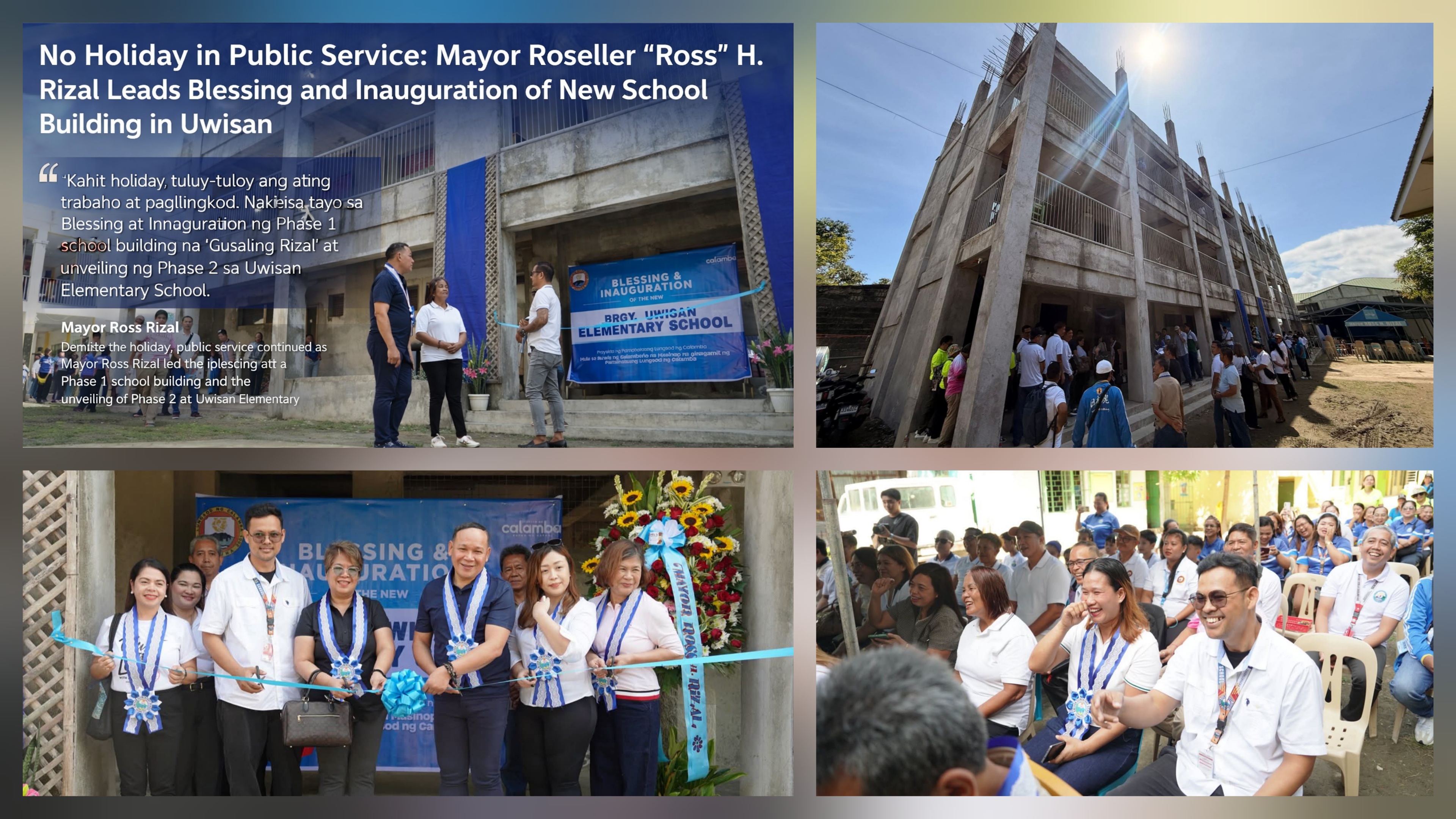 Roseller No Holiday in Public Service: Mayor Roseller โRossโ H. Rizal Leads ...