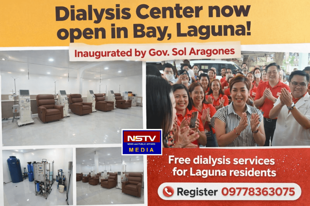 Gov. Sol Aragones Opens Second Free Dialysis Center in Bay, Expanding Accessible Healthcare in&nbsp;Laguna