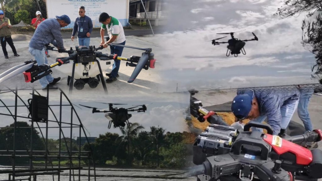 Laguna’s FAES Deploys Drone Technology for Precise Rice&nbsp;Planting