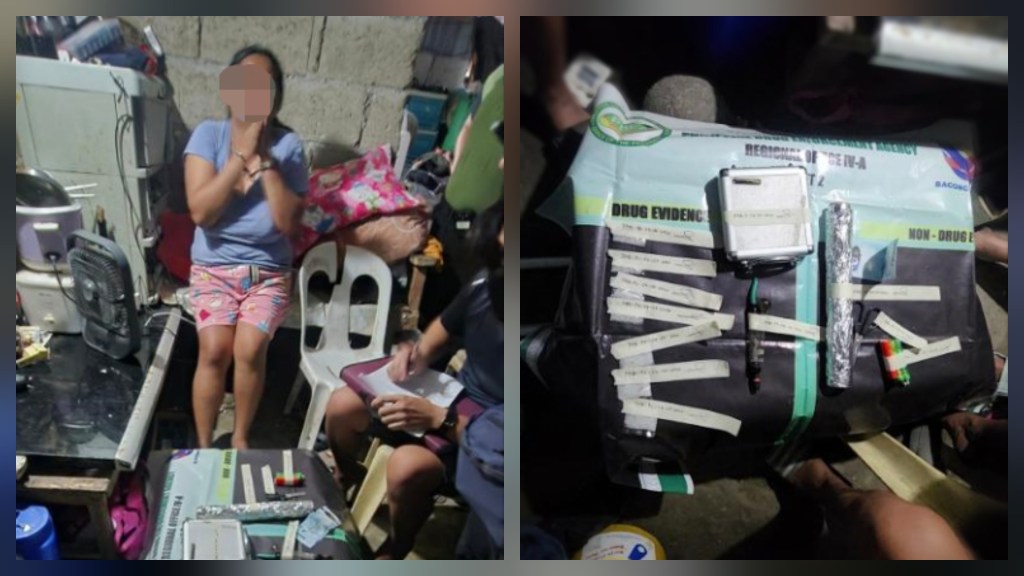 LADY DRUG PUSHER NABBED BY PDEA AND&nbsp;PNP