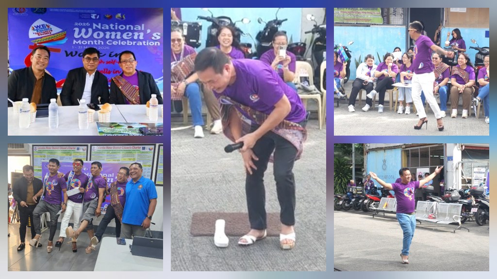 Calamba Water District Holds ‘Walk In Her Shoes’ Activity, Highlights Respect for Women’s&nbsp;Roles