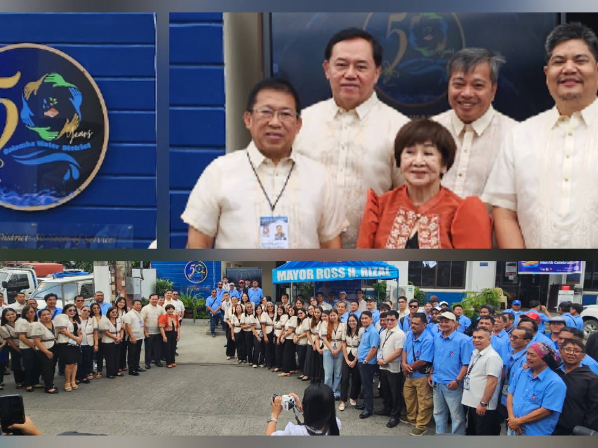 Calamba Water District Unveils 50th Anniversary Logo, Celebrates Five Decades of&nbsp;Service