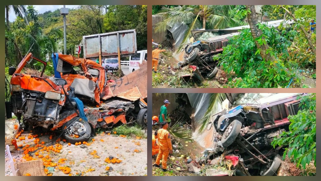 TRAK INARARO ANG MULTICAB BAGO NAHULOG SA ILOG 2 PATAY 2&nbsp;SUGATAN