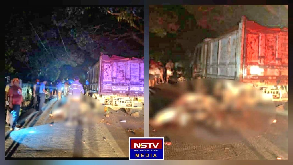 ONLINE SELLER NASAWI MATAPOS SUMALPOK ANG KANYANG MOTORSIKLO SA LIKURAN NG&nbsp;TRUCK