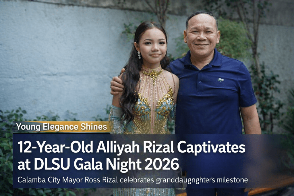 Young Elegance Shines: 12-Year-Old Alliyah Rizal Captivates at DLSU Gala Night&nbsp;2026