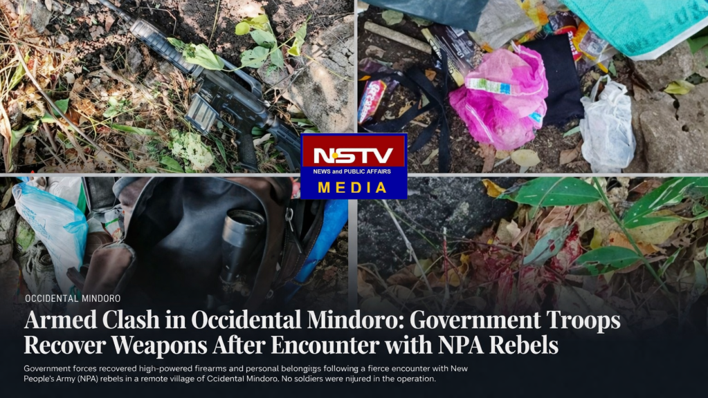 Armed Clash in Occidental Mindoro: Government Troops Recover Weapons After Encounter with NPA&nbsp;Rebels