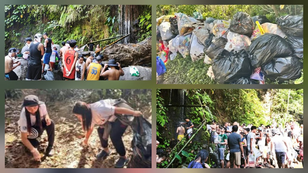 SAKO-SAKONG BASURA NAIWAN SA MT BANAHAW MATAPOS ANG SEMANA SANTA