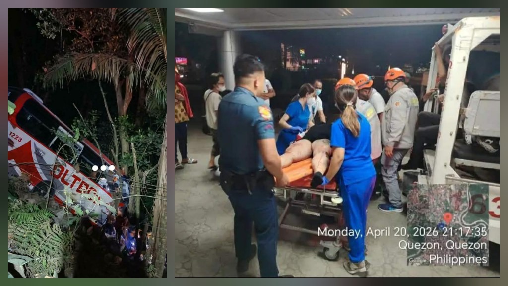 2 PATAY, 35 SUGATAN NG MAHULOG SA BANGIN ANG ISANG DLTD&nbsp;BUS