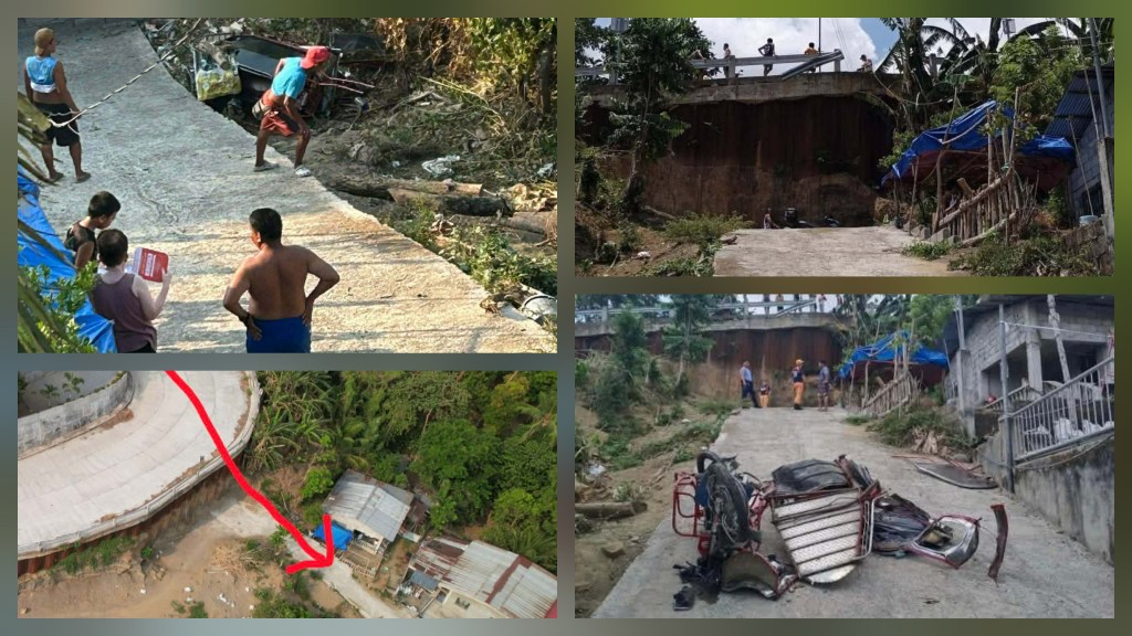 TRICYCLE NA NAHULOG GILID NG KALSADA 2 BATA NASAWI 6&nbsp;SUGATAN