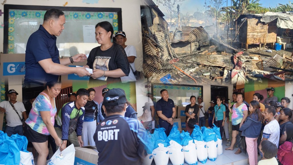 Calamba City Rushes Aid to Fire Victims in Brgy. 2, Mayor Ross Rizal Leads Relief&nbsp;Efforts