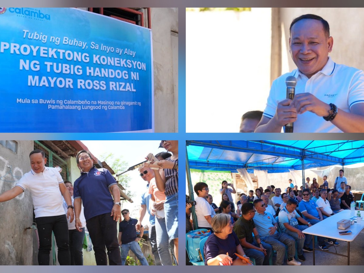 Reliable Water Supply Reaches St. Paul Compound in&nbsp;Calamba