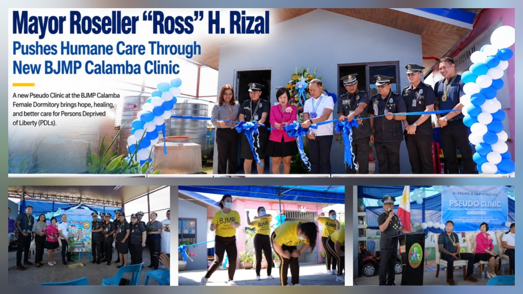 New Pseudo Clinic Opens at BJMP Calamba Female Dormitory, Bringing Hope and Better Care for&nbsp;PDLs