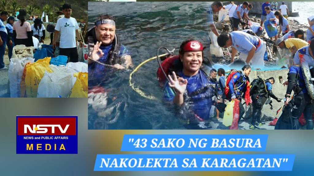 43 SAKO NG BASURA NAKOLEKTA SA&nbsp;KARAGATAN