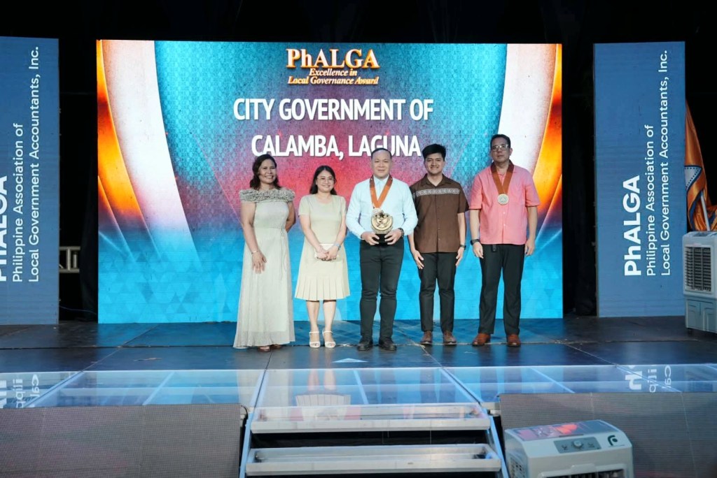 Calamba City Earns Prestigious National Governance Award Under Mayor Ross Rizal’s Leadership