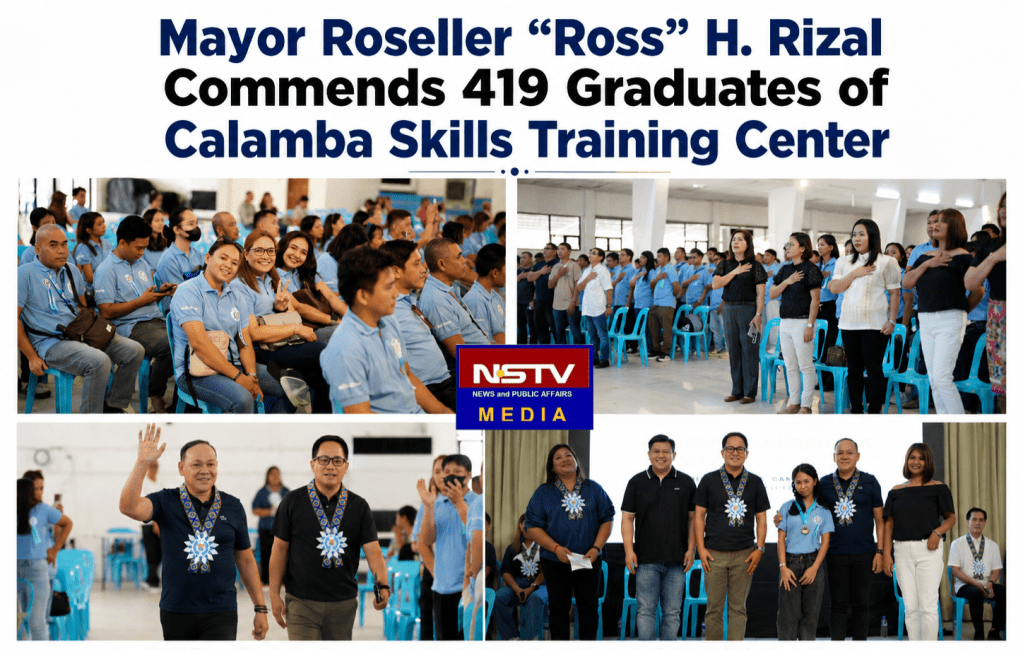 419 Calambeños Graduate from Skills Training Program, Marking New Beginnings and Greater&nbsp;Opportunities