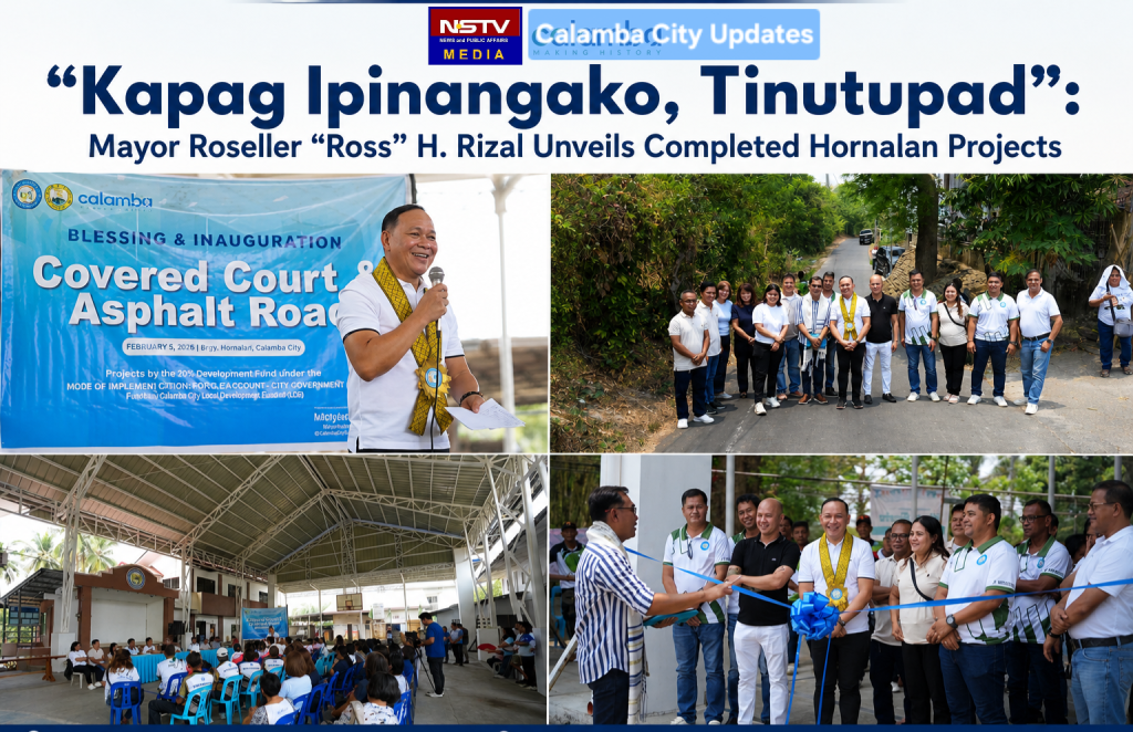 Calamba Completes Brgy. Hornalan Covered Court and Road Projects in Just Three&nbsp;Months