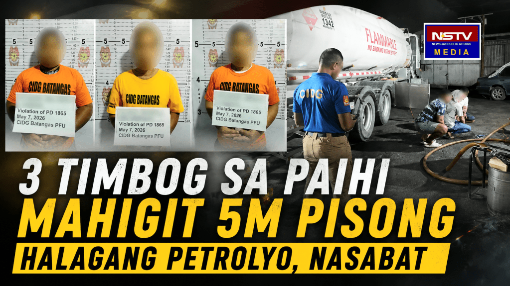 3 TIMBOG SA PAIHI&nbsp; MAHIGIT 5M PISONG HALAGANG PETROLYO,&nbsp;NASABAT