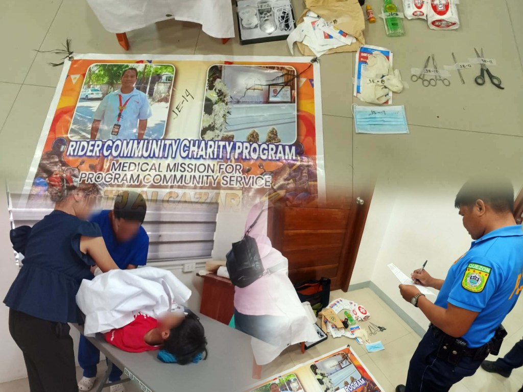 PEKENG DOKTOR, AT 3 PA, TIMBOG MATAPOS MAGSAGAWA NG PAGTUTULI SA 4 NA KABATAAN AT MANINGIL NG MAHIGIT&nbsp;P100K