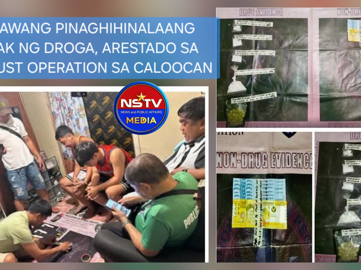 DALAWANG PINAGHIHINALAANG TULAK NG DROGA, ARESTADO SA BUY-BUST OPERATION SA&nbsp;CALOOCAN