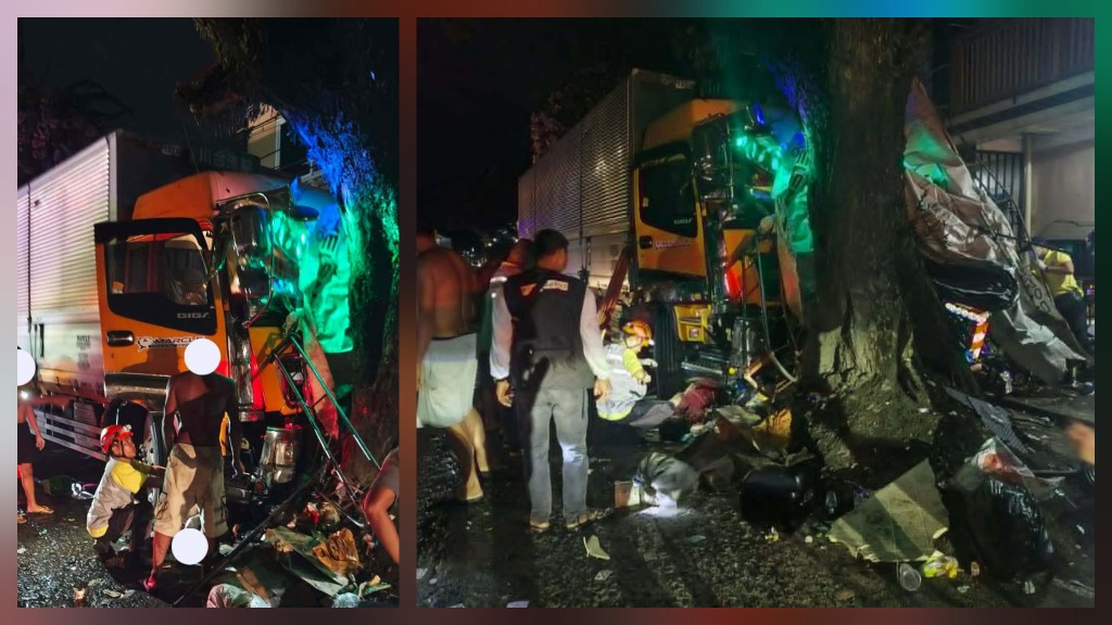 LAMAYAN INARARO NG TRUCK 4 ANG PATAY 11&nbsp;SUGATAN
