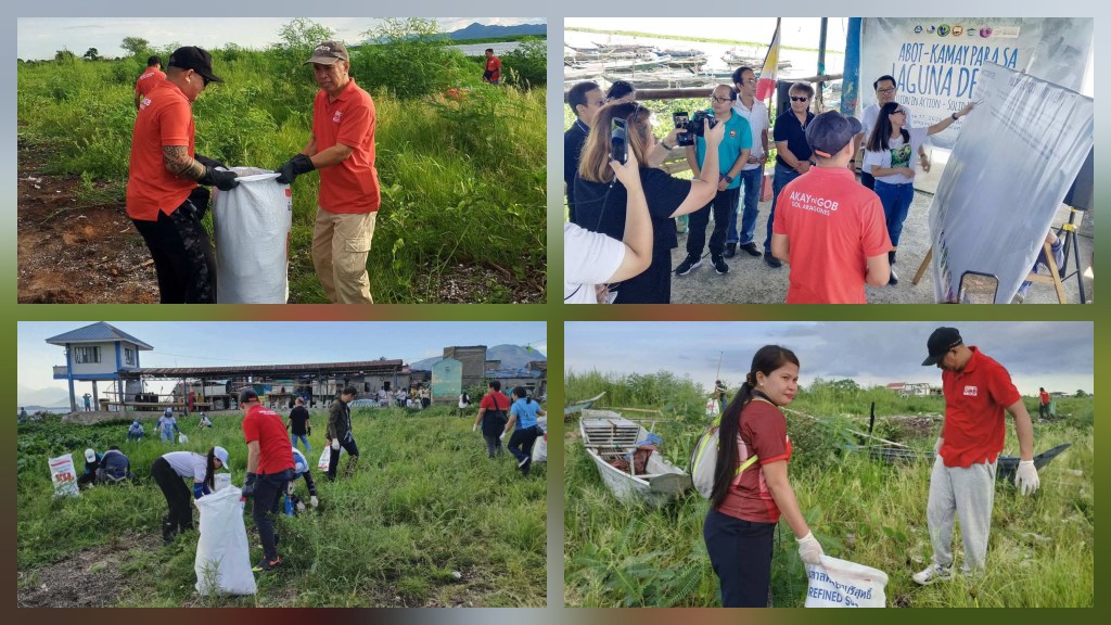 Abot-Kamay Para sa Laguna de Bay: Sama-samang Aksyon para sa Mas Malinis at Luntiang Lawa