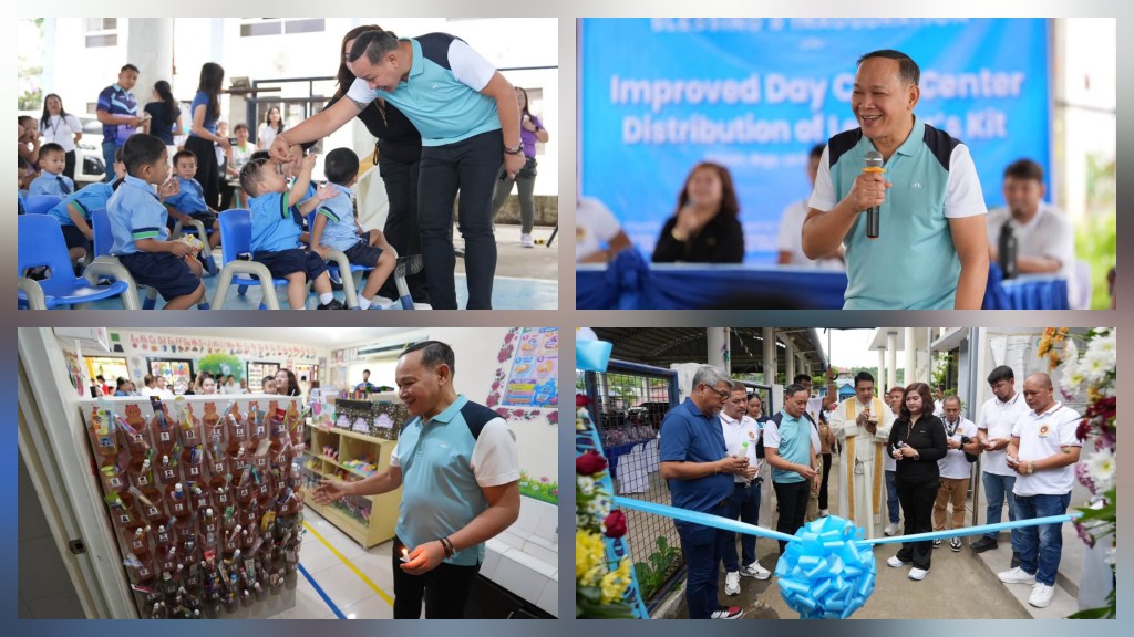 Mayor Ross Rizal Unveils Safer, Upgraded Daycare Centers in Brgy. Lamesa, Boosts Support for Young Learners