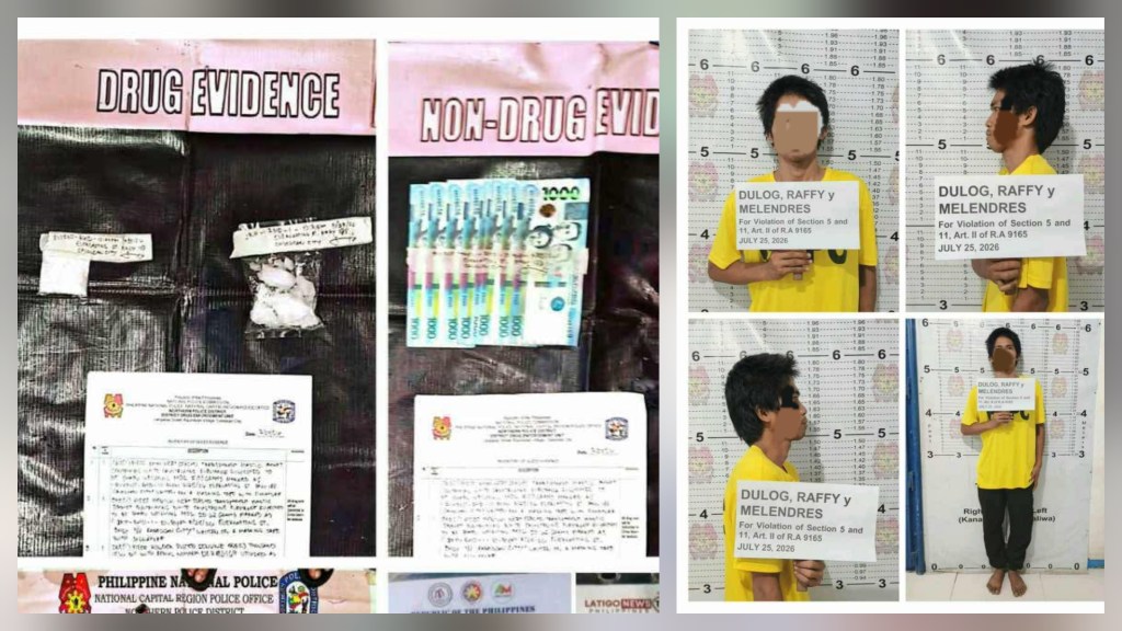 MATAGAL NG TULAK NG DROGA SI ALYAS KAMBAL, ARESTADO NG DDEU CALOOCAN