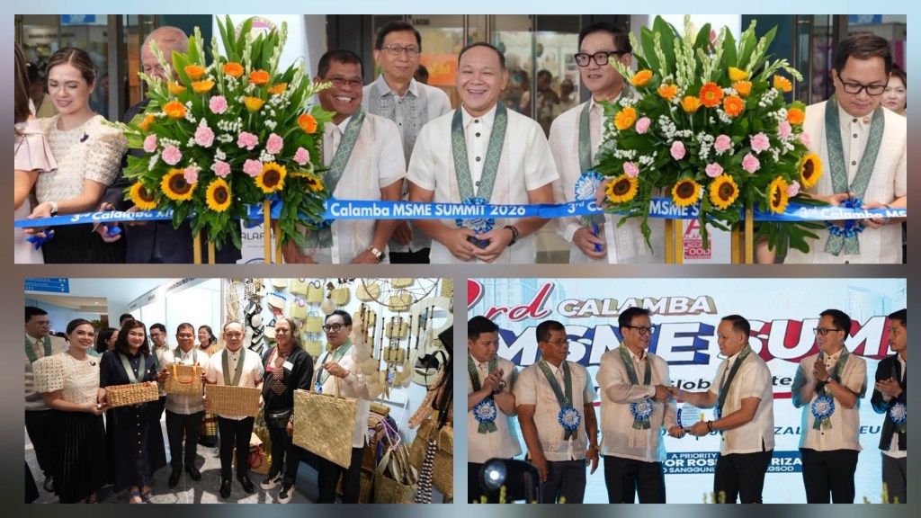 Mayor Ross Rizal Leads Opening of Calamba’s 3rd MSME Summit, Reinforces Support for Local&nbsp;Entrepreneurs