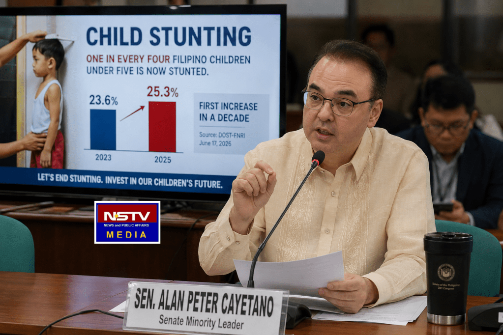 Cayetano renews call for urgent action against child stunting as Nutrition Month begins