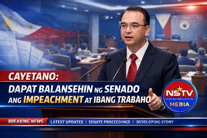 Cayetano: Dapat balansehin ng Senado ang impeachment at ibang&nbsp;trabaho