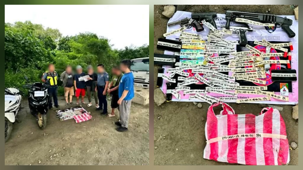 DALAWANG PULIS KABARO, ARESTADO DAHIL SA PAGBEBENTA NG ILLEGAL NA BARIL SA CALOOCAN