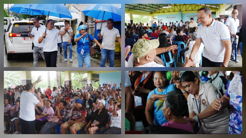 Rain or Shine, Calamba’s Service Continues: Social Pension, Flu Vaccination and Rice Aid Reach Majada In Communities