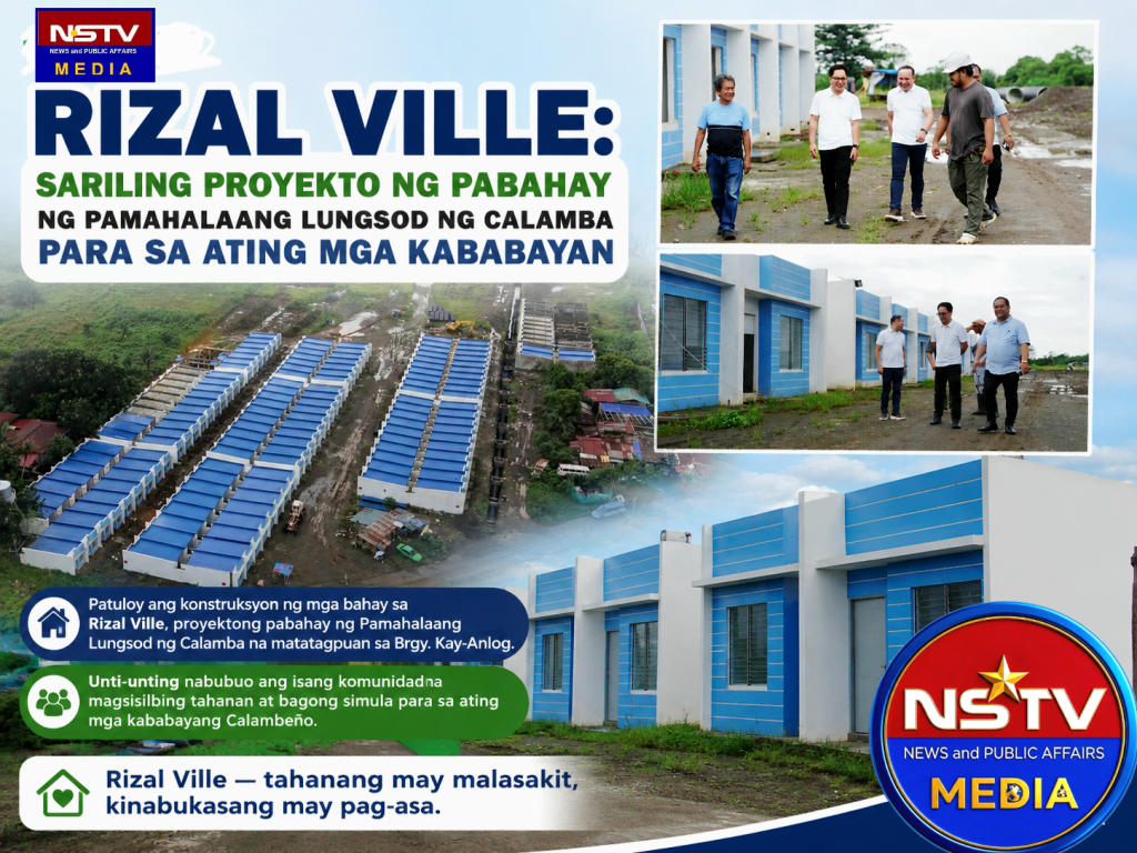 Rizal Ville: Calamba’s City-Built Homes Take Shape as New Community for&nbsp;Calambeños