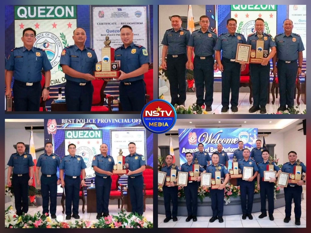 QUEZON PNP, MULING TINANGHAL NA BEST POLICE PROVINCIAL OFFICE SA&nbsp;CALABARZON