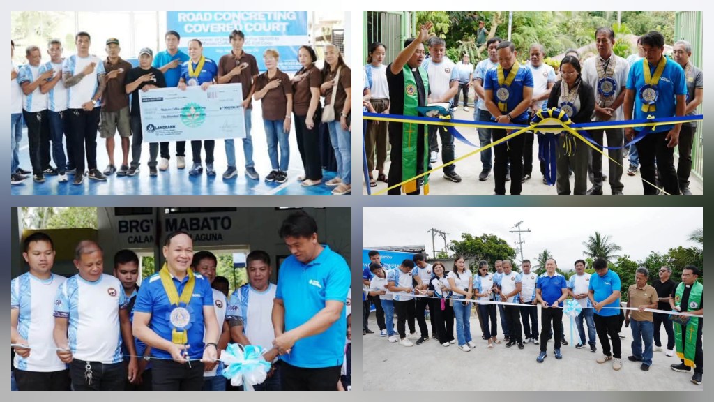 CALAMBA MAYOR ROSS RIZAL INAUGURATES FOUR MAJOR PROJECTS IN BARANGAY&nbsp;MABATO