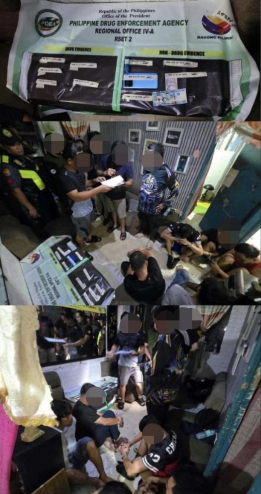 PDEA DISMANTLES DRUG DEN, ARRESTS 5 DRUG PERSONALITIES IN BACOOR&nbsp;CITY